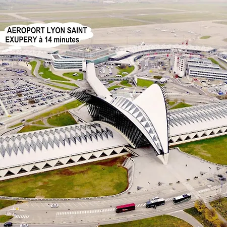 Apartamento T3 Cosy à 9 Min Eurexpo Et Du Groupama Stadium *