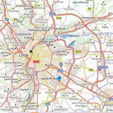 T3 Cosy Eurexpo,groupama,arena Parking Gratuit Saint-Priest (Rhone)