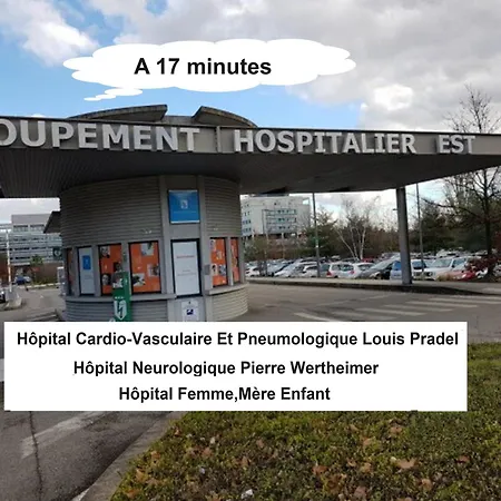 Lägenhet T3 cosy Eurexpo, stade et Arena Parking gratuit Saint-Priest (Rhone)