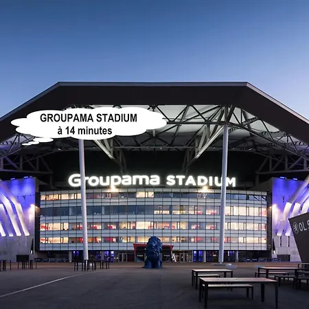 T3 cosy Eurexpo, stade et Arena Parking gratuit Lägenhet Saint-Priest (Rhone)
